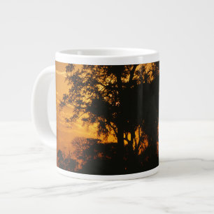 Caneca De Café Grande Sunset Savannah