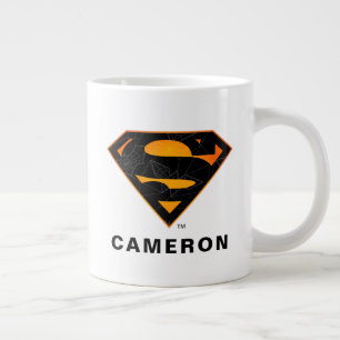Caneca De Café Grande Super-Homem  Logotipo inspirado no Halloween