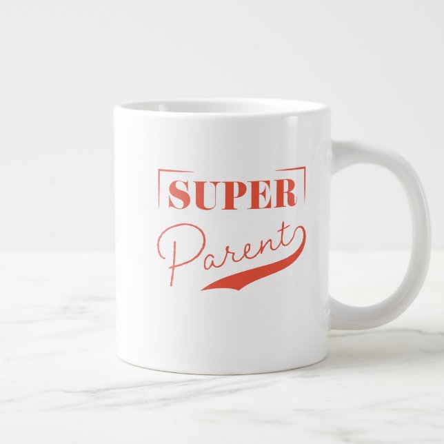 Caneca De Café Grande Super Pai Specialty Mug (Direita)