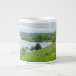 Caneca De Café Grande Supervisão Cênica do Lago Wazee