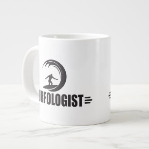 Caneca De Café Grande Surfar engraçado