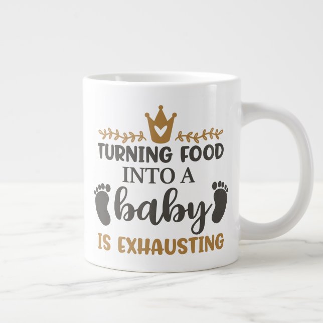 Caneca De Café Grande Surpresa/presente - Jumbo Mug (Direita)