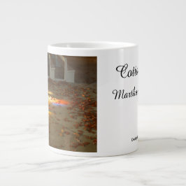 Caneca De Café Grande Tabernacle Leaves and Light - Vineyard de Martha