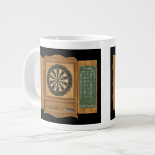 Caneca De Café Grande Tabuleiro com Pontuação de Cricket