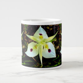Caneca De Café Grande Taça de Flor de Madeira Florestal