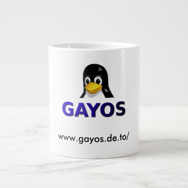 Caneca De Café Grande Taça de jumbo com 590ml conteúdo (Frente)