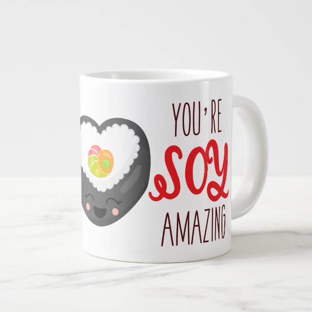 Caneca De Café Grande Taça Jumbo (Frente Esquerda)