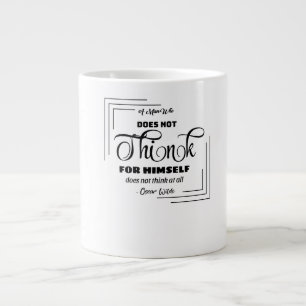 Caneca De Café Grande Taça Refletora De Chá