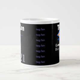 Caneca De Café Grande TAG Con 2021 - Black Mug