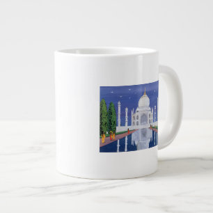 Caneca De Café Grande Taj Mahal 1995