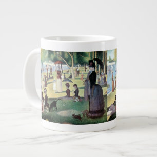 Caneca De Café Grande Tarde de Domingo na Ilha La Grande Jatte de Seurat