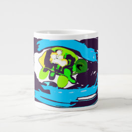 Caneca De Café Grande Tartaruga Marinha arte