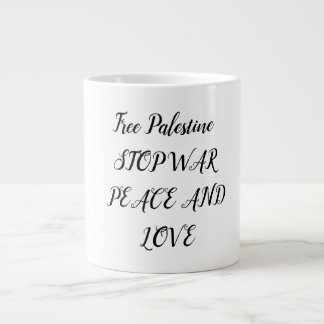 Caneca De Café Grande Tasse du café peut changer la vie du Palestinien