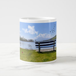 Caneca De Café Grande Tasse mit Naturmotiv – für stille Momente im Allta