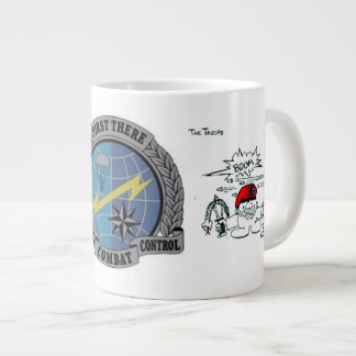 Caneca De Café Grande Táticas Especiais da Equipe de Controlo de Combate