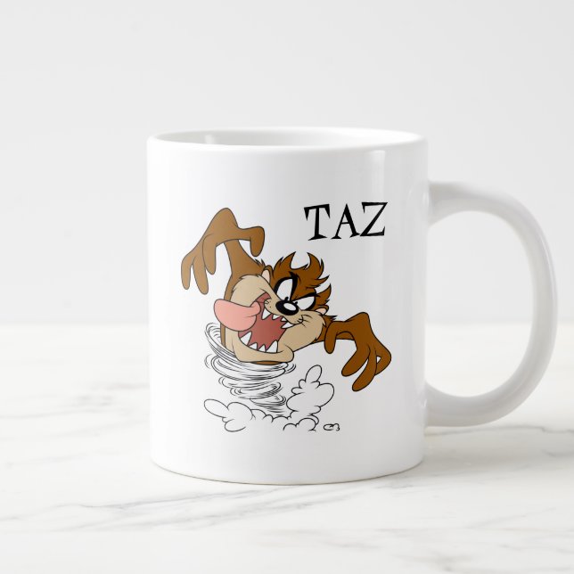 Caneca De Café Grande TAZ™ Tufão Rodopiante (Direita)