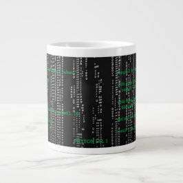 Caneca De Café Grande Taza matrix hacker phyton programmer 1