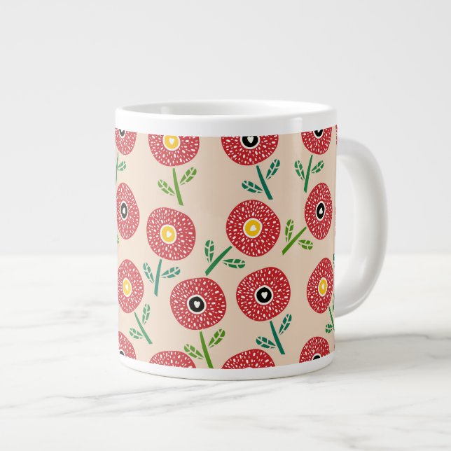 Caneca De Café Grande Tea Time Jumbo Mug para Várias Utilizações (Frente Esquerda)