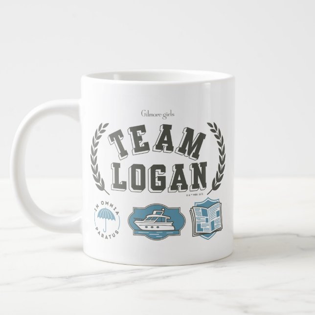 Caneca De Café Grande Team Logan Gilmore Girls Design (Esquerda)