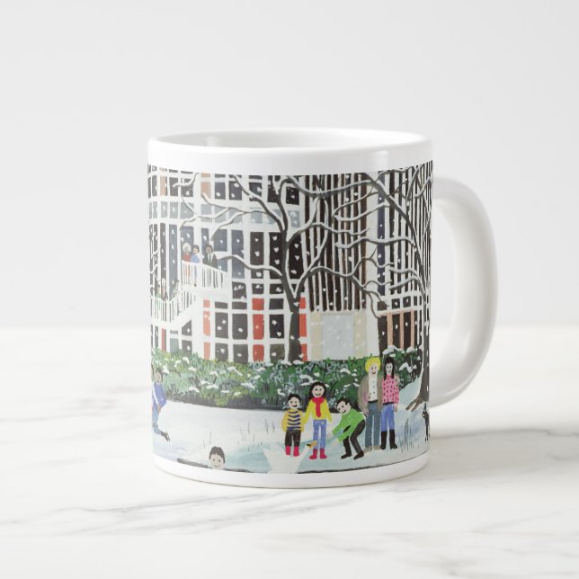 Caneca De Café Grande Teatro Yvonne Arnaud (Frente Esquerda)