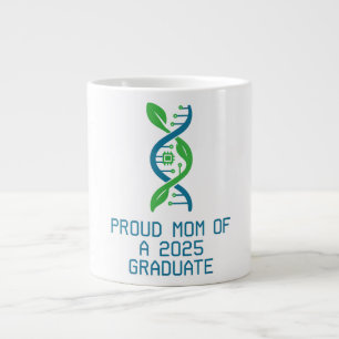 Caneca De Café Grande Tech & Triumph: Orgulhosa Formando de Biotecnologi