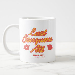 Caneca De Café Grande Ted Lasso   Conquistas de luxúria Todos
