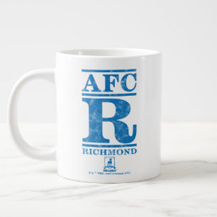 Caneca De Café Grande Ted Lasso   Logotipo de texto AFC R Richmond