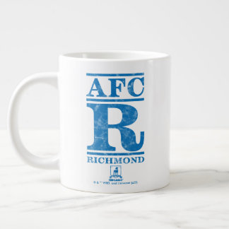 Caneca De Café Grande Ted Lasso | Logotipo de texto AFC R Richmond