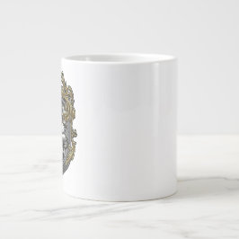 Caneca De Café Grande Templars Jumbo 20oz Mug
