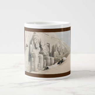 Caneca De Café Grande Templo de Excelente de Abu Simbel I Specialty Jumb
