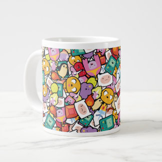 Caneca De Café Grande Tempo de Aventura | Padrão de perda de caracteres