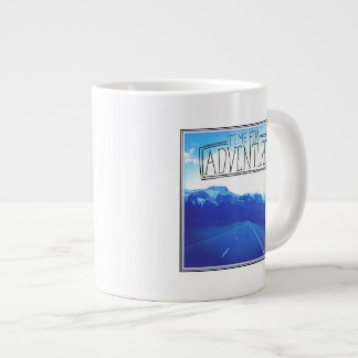 Caneca De Café Grande Tempo Para Aventura