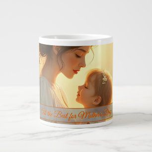 Caneca De Café Grande Tender Motherly Love in Blooming Light