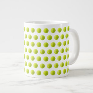 Caneca De Café Grande Tênis Bola De Café