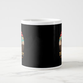 Caneca De Café Grande Terapêutica De Rastreio Sem Compromisso Necessário
