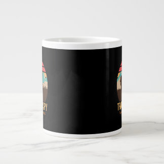 Caneca De Café Grande Terapêutica De Rastreio Sem Compromisso Necessário
