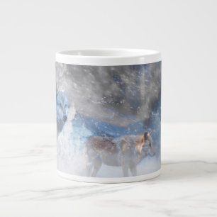 Caneca De Café Grande TERITÓRIOS WOLF 20oz