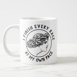 Caneca De Café Grande Terminar Mug de Raça