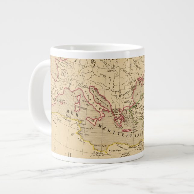 Caneca De Café Grande Terre aux trois fils de Noe (Frente Esquerda)