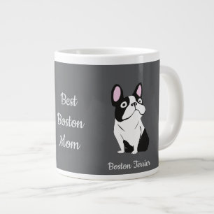 Caneca De Café Grande Terrier de Boston