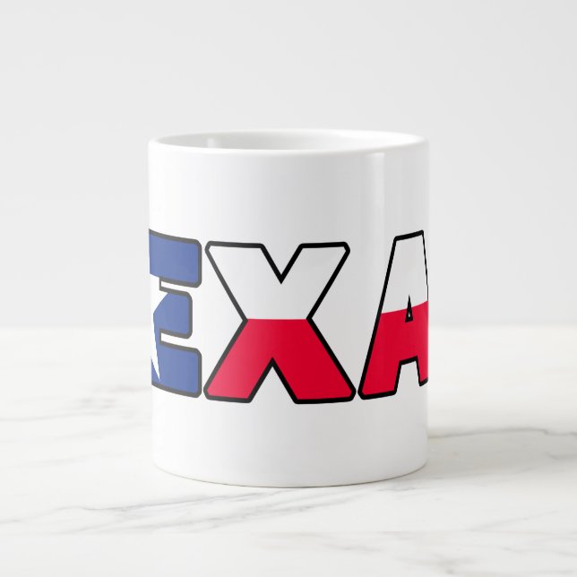 Caneca De Café Grande Texas (Frente)