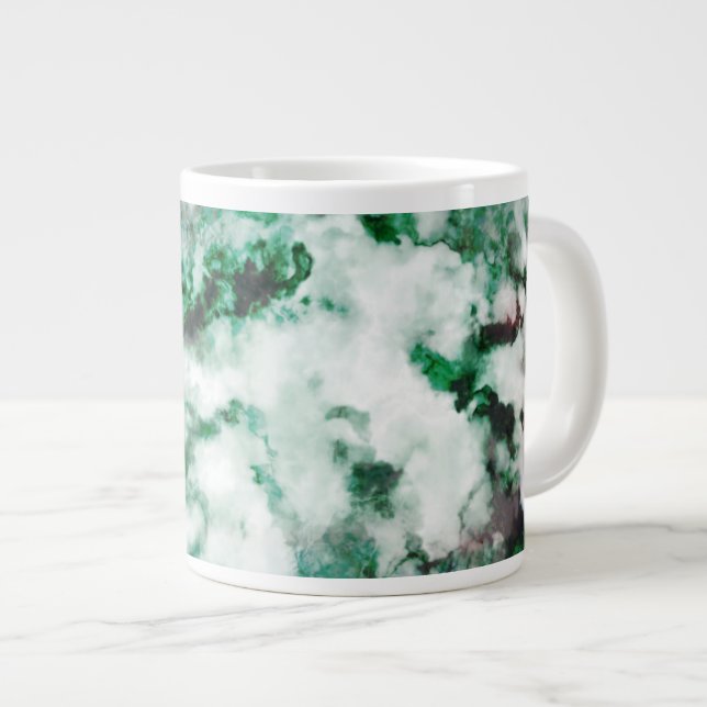 Caneca De Café Grande Textura de Quartz Marcado (Frente Esquerda)
