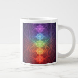 Caneca De Café Grande The 7 Chakras´9