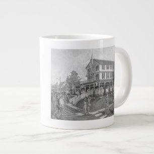Caneca De Café Grande "The Parker House", quadro de imagens