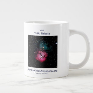 Caneca De Café Grande The Trifid Nebula by Robin White - 20oz Mug