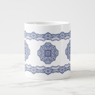 Caneca De Café Grande Thermal Tumbler Blue China inspirou