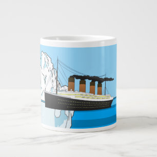 Caneca De Café Grande Titanic