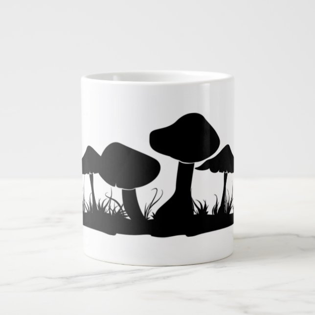 Caneca De Café Grande Toadstool Mushroom (Frente)