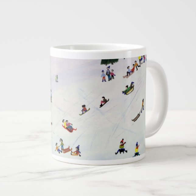 Caneca De Café Grande Toboggan Ou Não A Toboggan 1990 (Frente Esquerda)