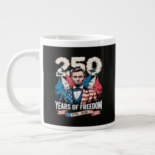 Caneca De Café Grande Tocando Violão 250 Anos